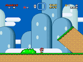 Play SNES Super Mario World Beta by Yoshi Master Online in your browser 