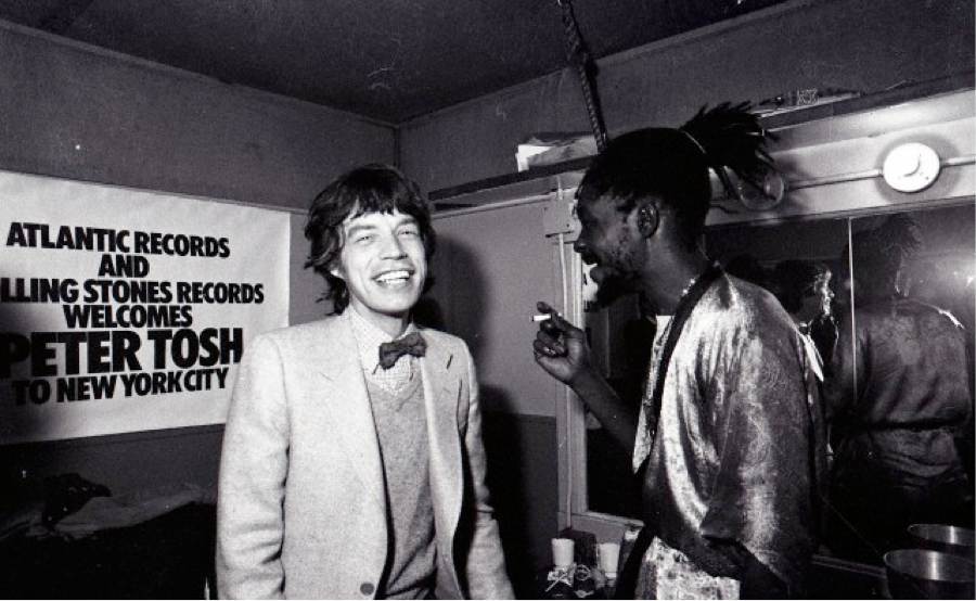 JAHMAN PHOTO ARCHIVES Mick Jagger, Peter Tosh...