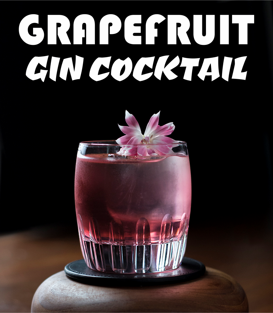GRAPEFRUIT GIN COCKTAIL Latte Intero