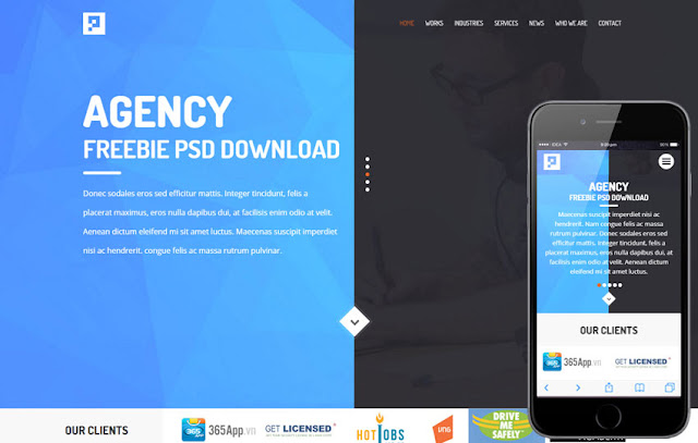 Agency html5 template