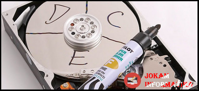 Cara Menyembunyikan Partisi Harddisk Agar Aman Pada Windows - JOKAM INFORMATIKA