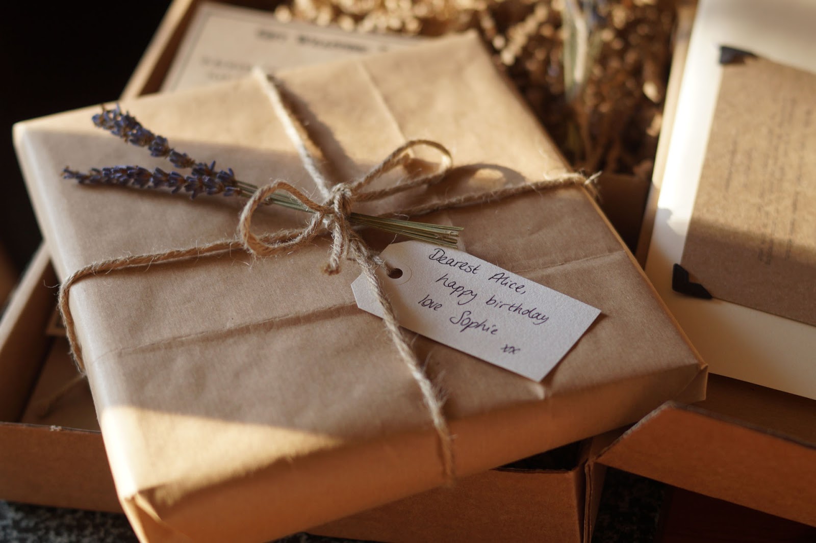 Brown Paper Packages Rustic Wrapping Box Review + Giveaway