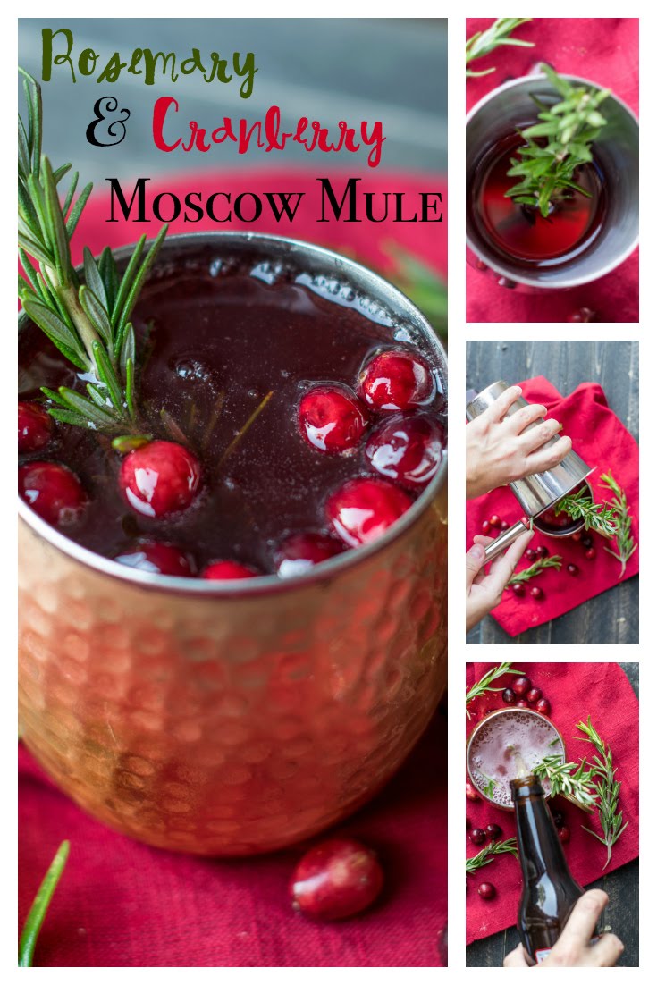 Rosemary Cranberry Moscow Mule Rosemary Cranberry Moscow Mule