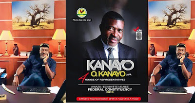 Nollywood Veteran, Kanayo O. Kanayo releases official campaign poster Nollywood Veteran, Kanayo O. Kanayo releases official campaign poster