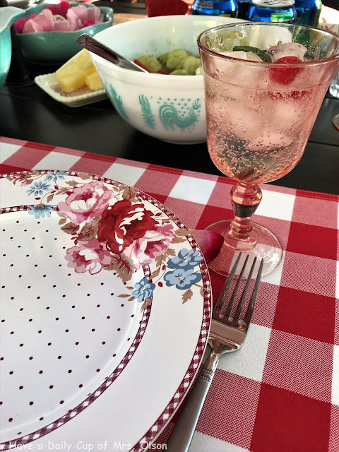 Have a Daily Cup of Mrs. Olson-memory dinner