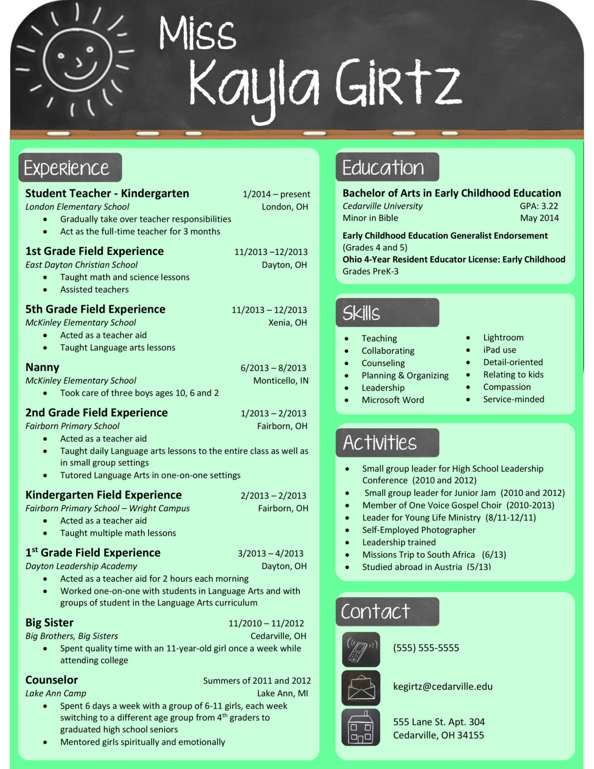 art teacher resume template resume for art teacher