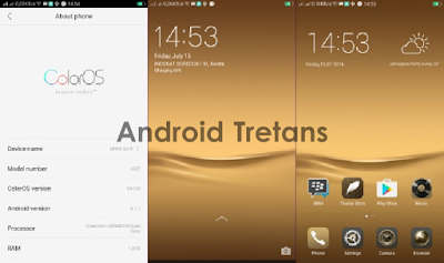 Tampilan Color OS 3.1 Lollipop - Android Tretans