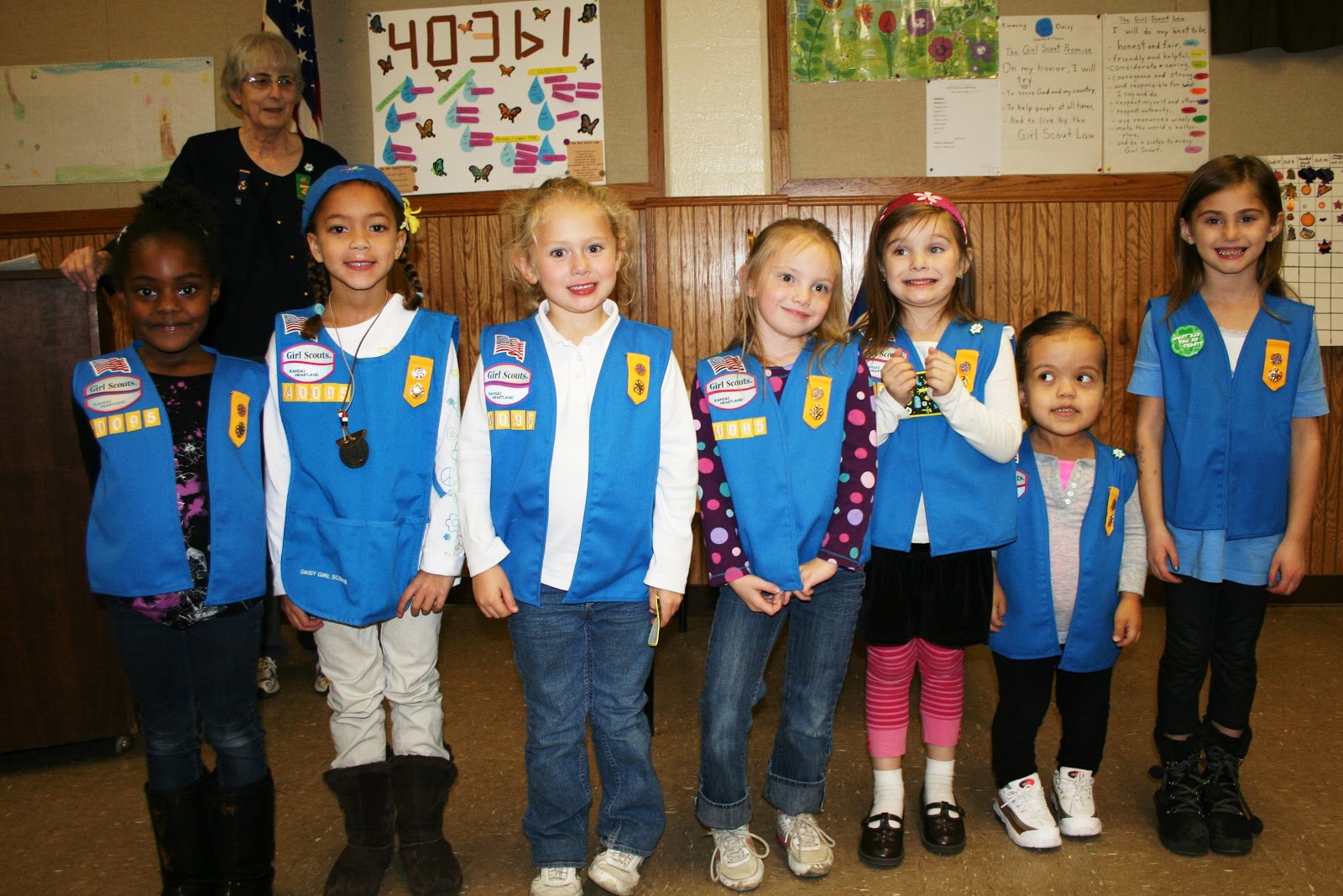 The Logan's Daisy Scout Investiture