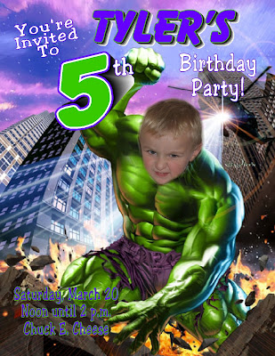 Decoración de Fiestas Infantiles de Hulk