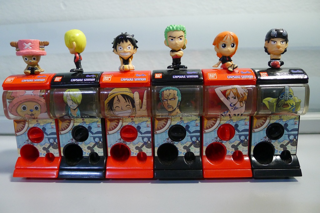 The World of Gashapon Capsule Stations MILKCANANIME