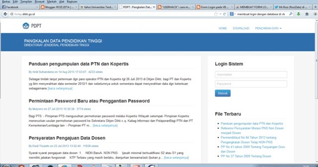 Cara Mengetahui Universitas Terdaftar di DIKTI??? "TERBARU"