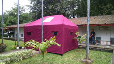 Tenda Posko 3x4, Arwin Tenda menjual dan membuat tenda posko 3M x 4M