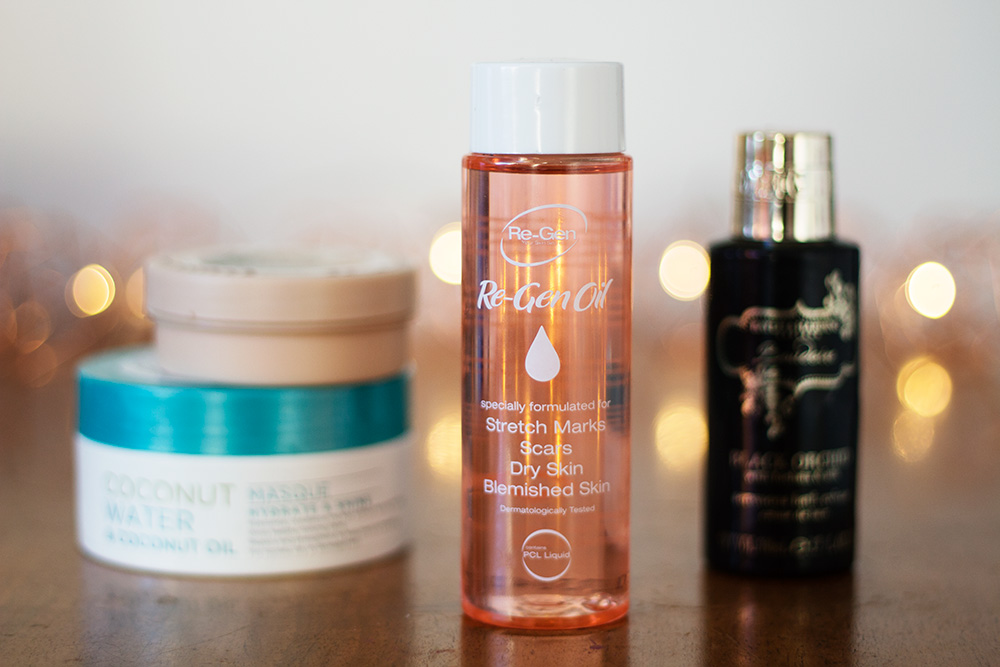 Winter Pampering Routine re-gen oil review