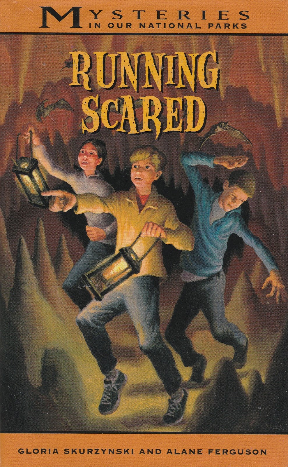 In National Parks Mysteries #11, Running Scared, the Landon family vacations at Carlsbad Caverns National Park with their current foster child, Sam.