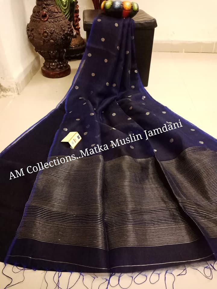 Matka Resham with Zari Jamdani Accents – Amrapali Boutique