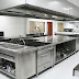 Desain Kitchen Set dengan Bahan Stainless