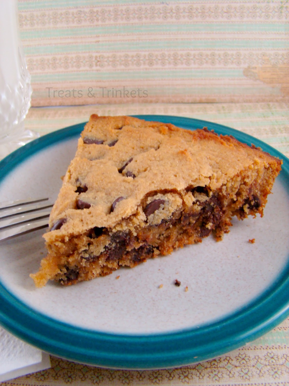 Treats & Trinkets Gluten Free Peanut Butter Chocolate Chip Cookie Cake