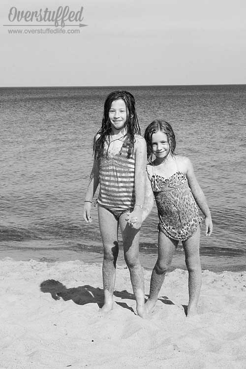 Black and white beach photo Black and white beach photo