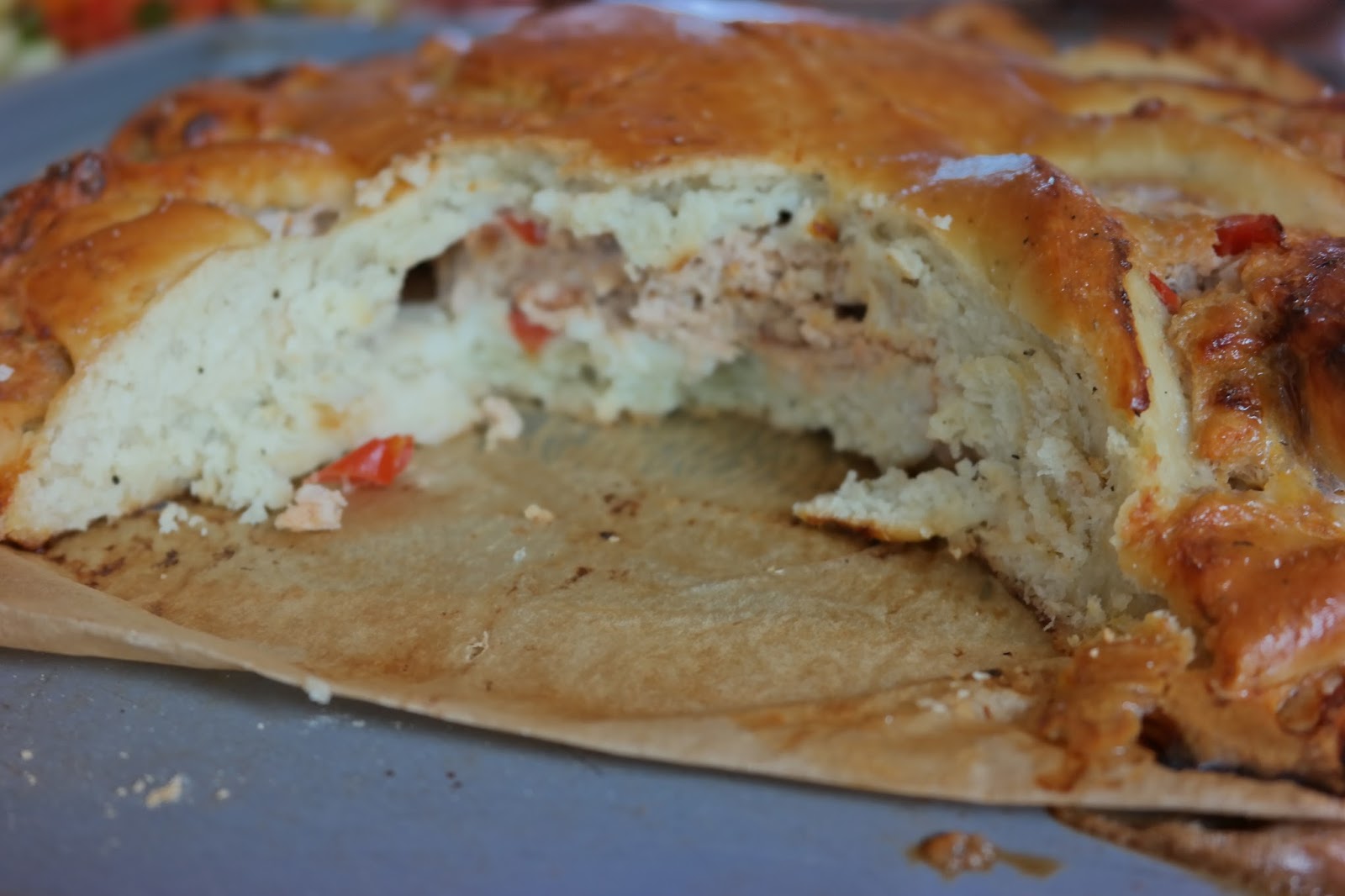 Miss Zuckerfee: Hackfleischsonne|Hefeteig