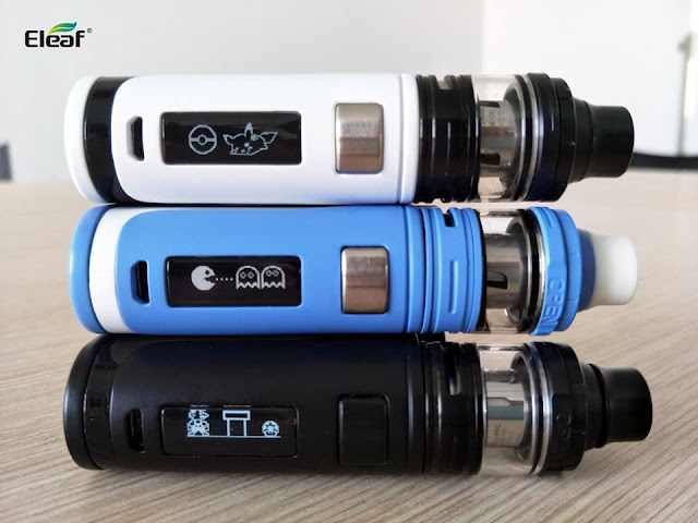 Some cute logos for your Eleaf iStick Pico25 with 0.91-inch screen
