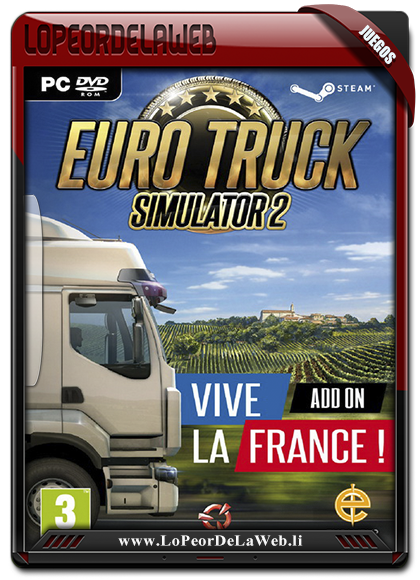 Euro Truck Simulator 2: Vive la France! Multilenguaje [MG]