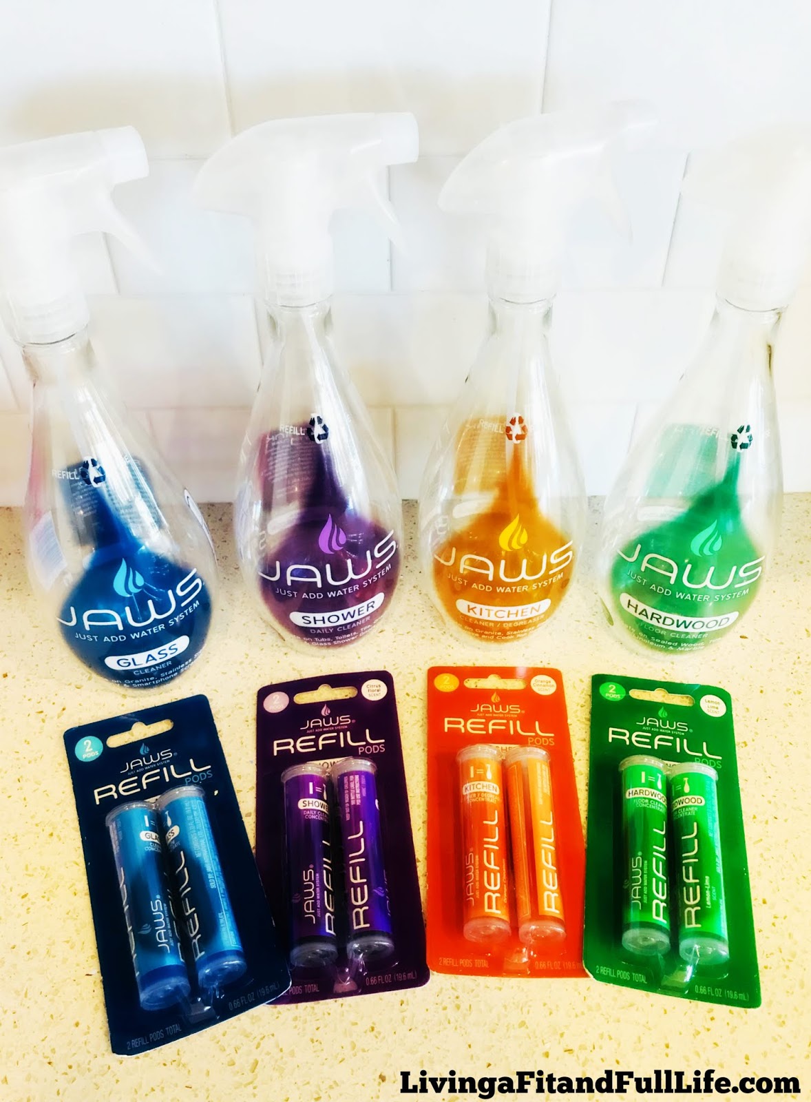 Living a Fit and Full Life Clean Your Home Safely with JAWS® (Just Add