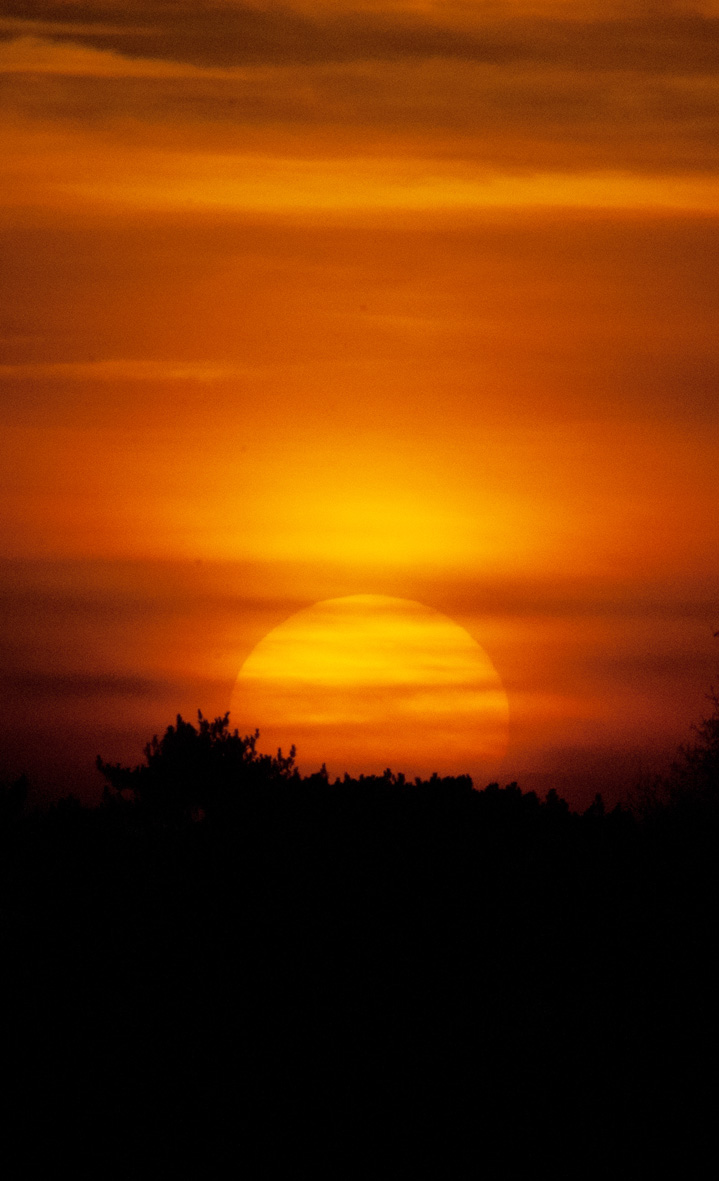 The Wayfarers Wonderful sunset today