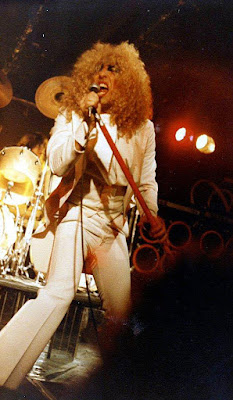 Twisted Sister on stage at Hammerheads February 5, 1982 for their 200th performance