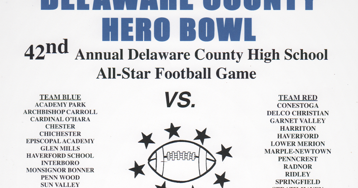 Ms. B The Good News Delaware County Hero Bowl 42nd AllStar Football Game