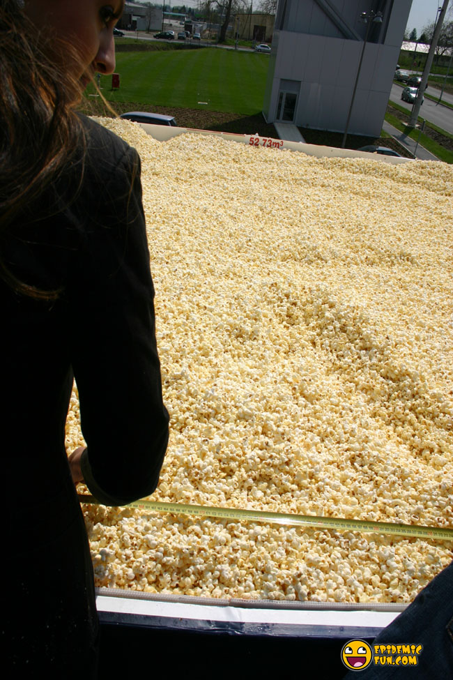 Ivins on the Adriatic Sea Guinness Book of World Records...POPCORN