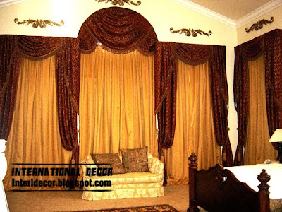 Classic curtain designs, bedroom curtains 2014