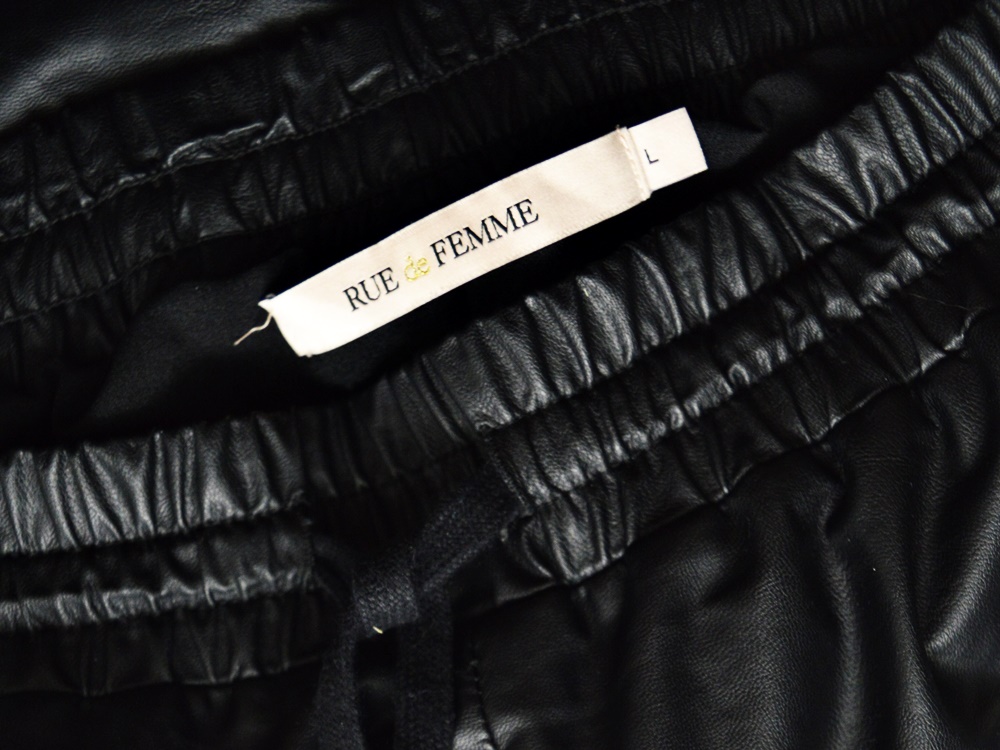 Leather imitate pants "zarah" 