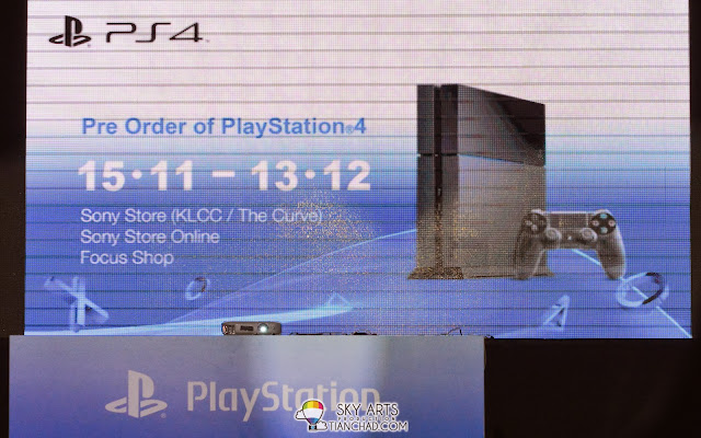 Pre order of PlayStation 4 in Malaysia starting from 15 Nov to 13 Dec