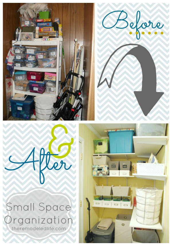 The Remodeled Life: Organizing Your Craft/Laundry/Utility Space