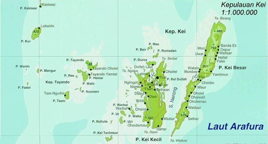 Pulau Kei Besar Belum Populer Dhara Pos