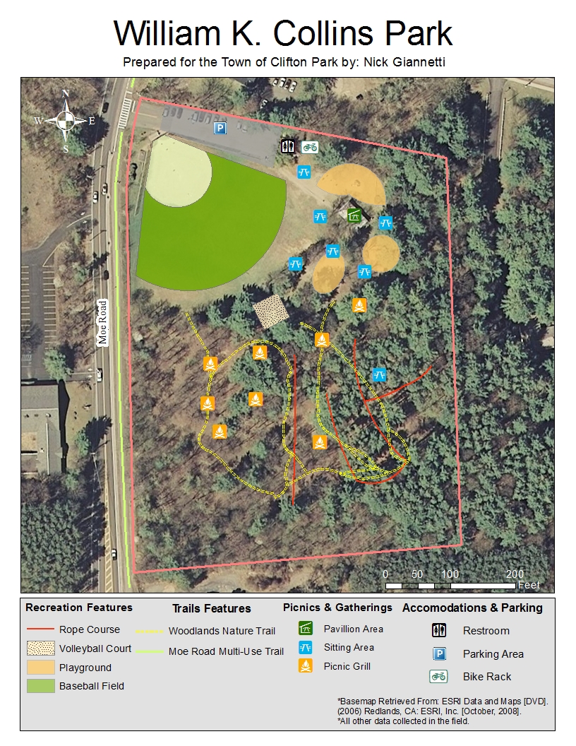 William K. Collins Park, Clifton Park