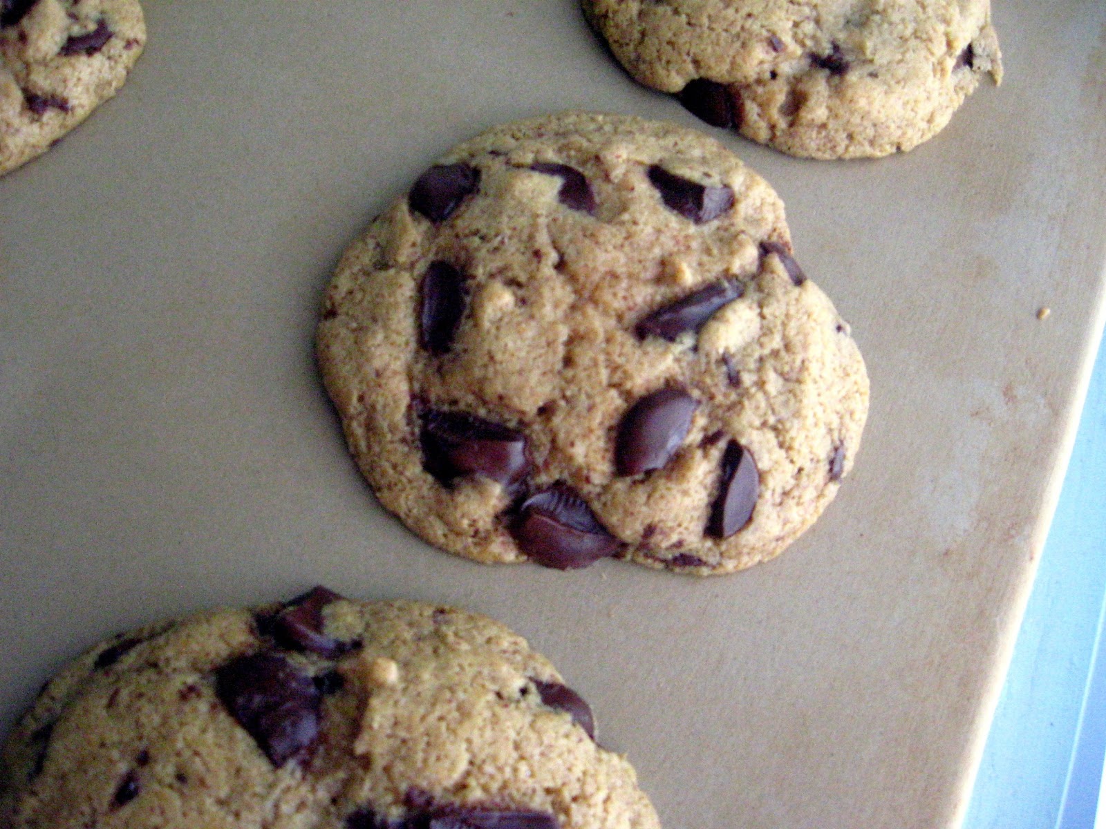 The Cooking Actress Butterless Peanut Butter Chocolate Chip Cookies