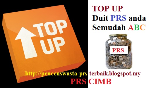 Cara Top Up PRS Private Retirement Scheme | Private Retirement Scheme