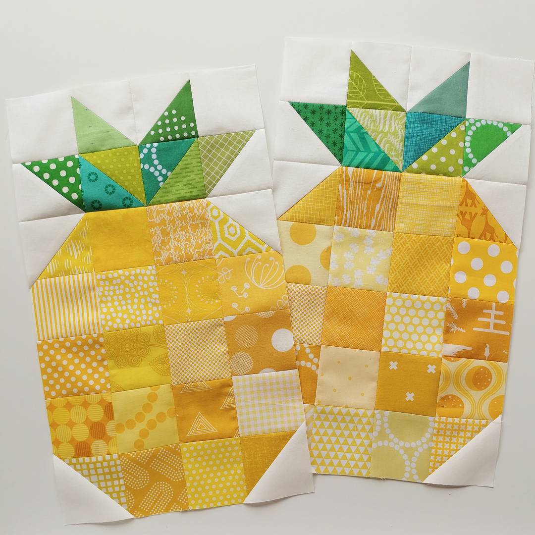 Craftaholic Kat Pineapple quilt