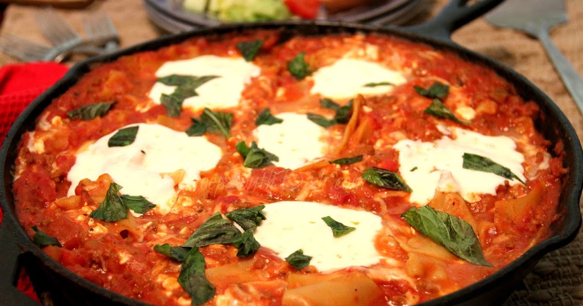 Deep South Dish Skillet Lasagna