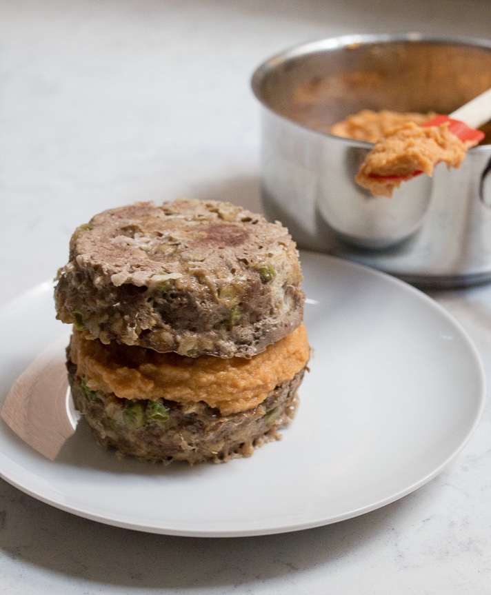 Dog Birthday Cake Recipe Meatloaf & Veggies 17 Apart