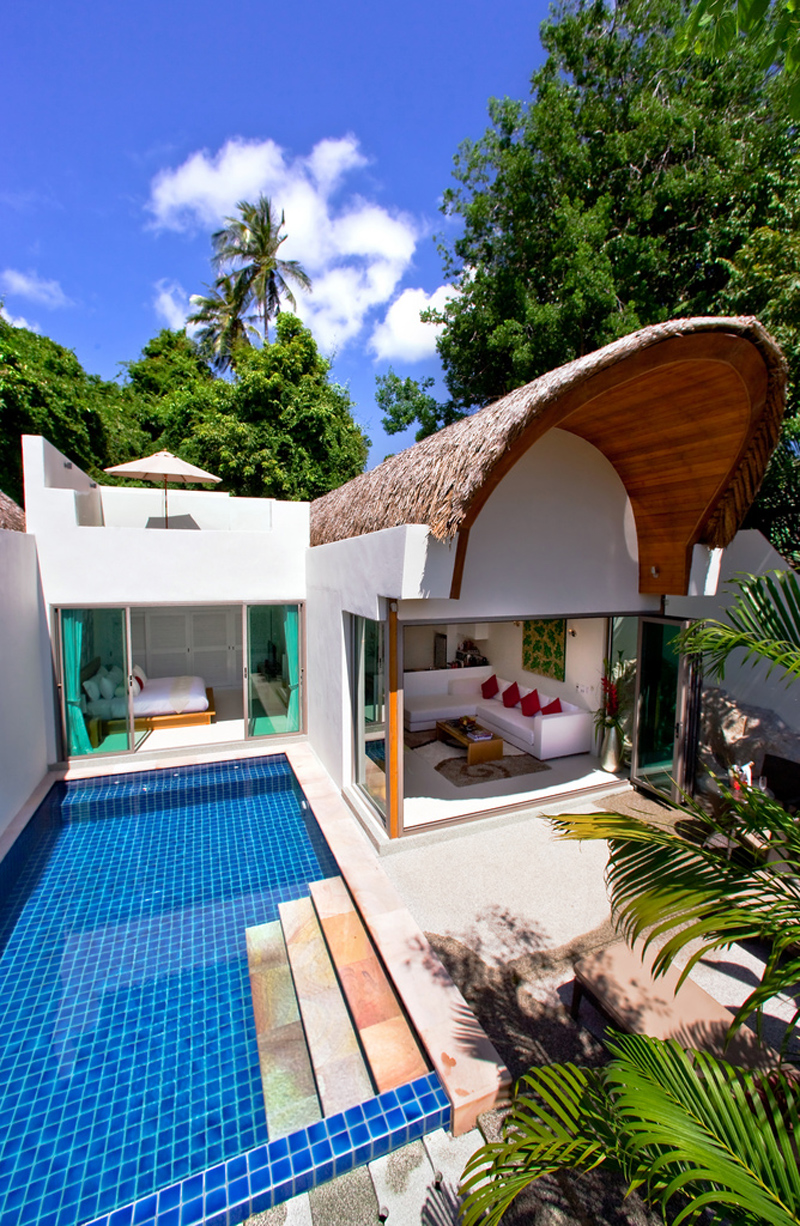 67 Desain Rumah Minimalis Yang Ada Kolam Renangnya Desain Rumah