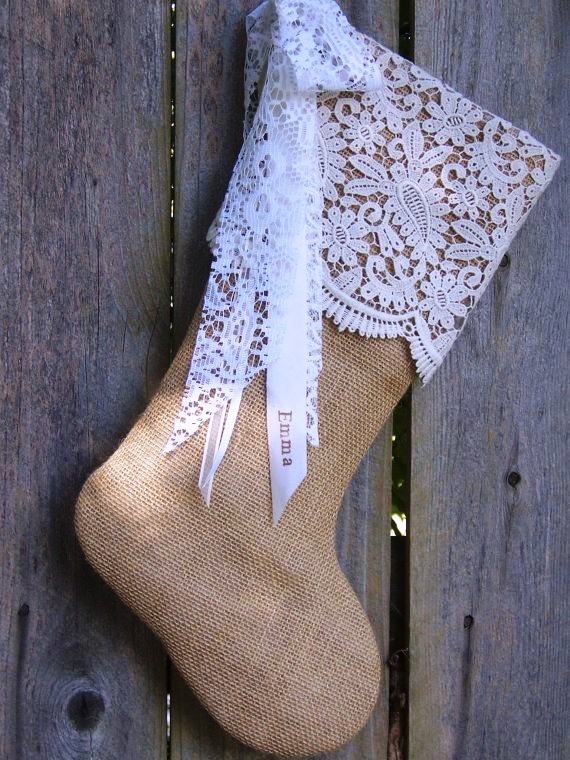 lace christmas decorations ~ art craft projects