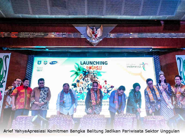 Arief YahyaApresiasi Komitmen Bangka Belitung Jadikan Pariwisata Sektor Unggulan Arief YahyaApresiasi Komitmen Bangka Belitung Jadikan Pariwisata Sektor Unggulan