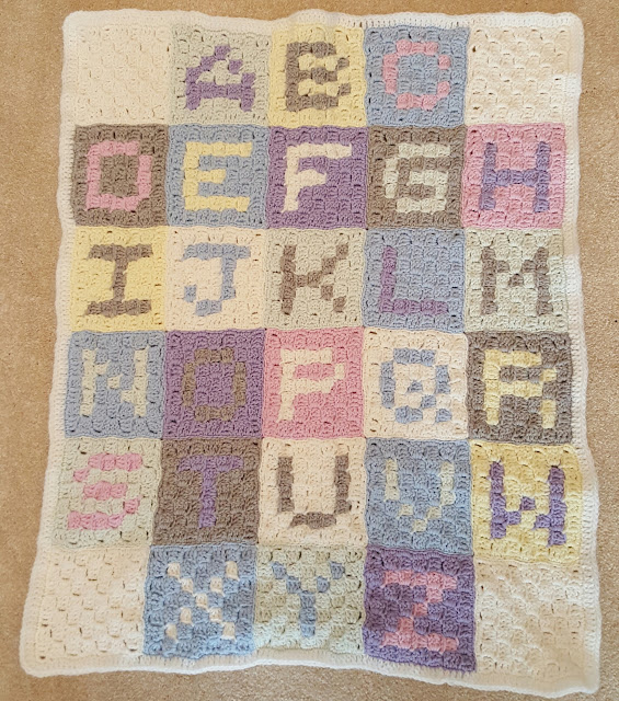 Owl In Stitches: Alphabet Baby Blanket - Free Crochet Pattern