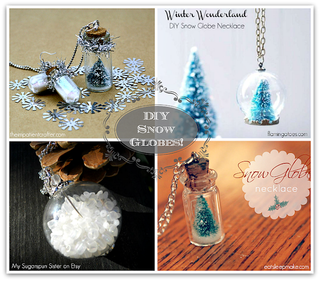 The Impatient Crafter DIY Snow Globes or How Ideas Happen