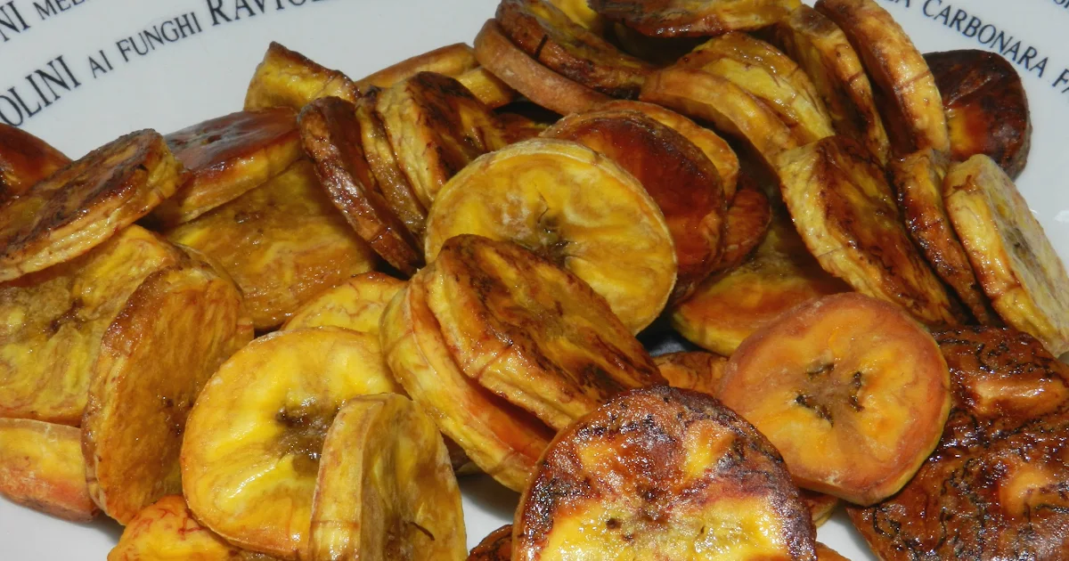 BANANES PLANTAIN AU FOUR