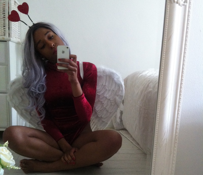 DIY HIGH CUT TURTLENECK BODYSUIT Mystylediaryy