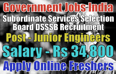 DSSSB Recruitment 2019