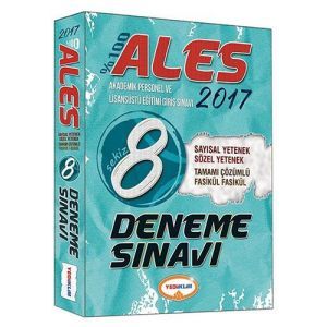 Yediiklim ALES Fasikül Fasikül Tamamı Çözümlü 8 Deneme 2017 Yediiklim ALES Fasikül Fasikül Tamamı Çözümlü 8 Deneme 2017